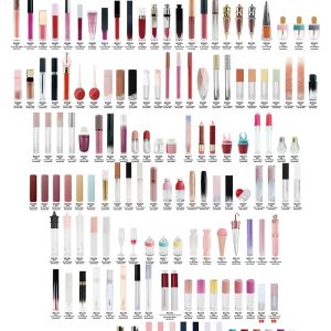 Custom your logo Optional tubes 100+ colors optional matte pearl moisturizing lip glaze